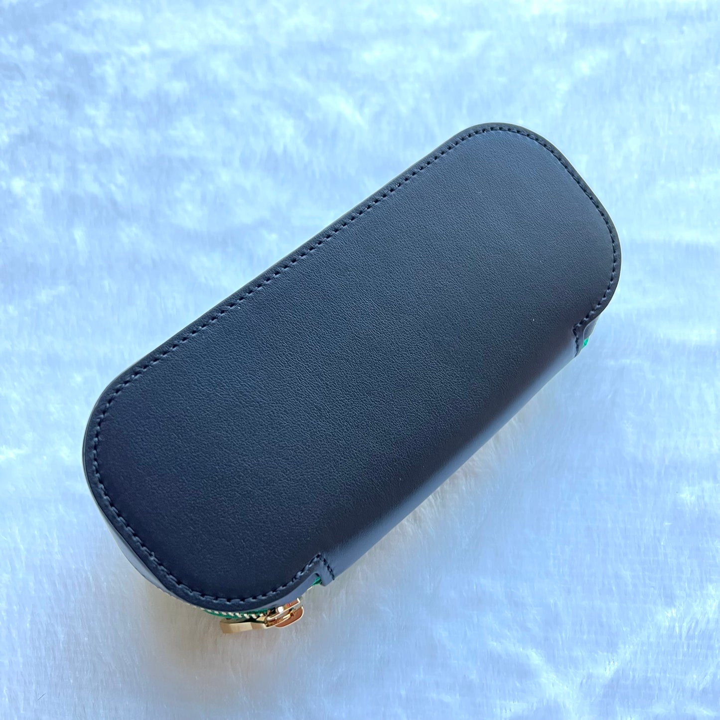 LOUIS VUITTON Match Collection Green Fabric Sunglasses Case GM