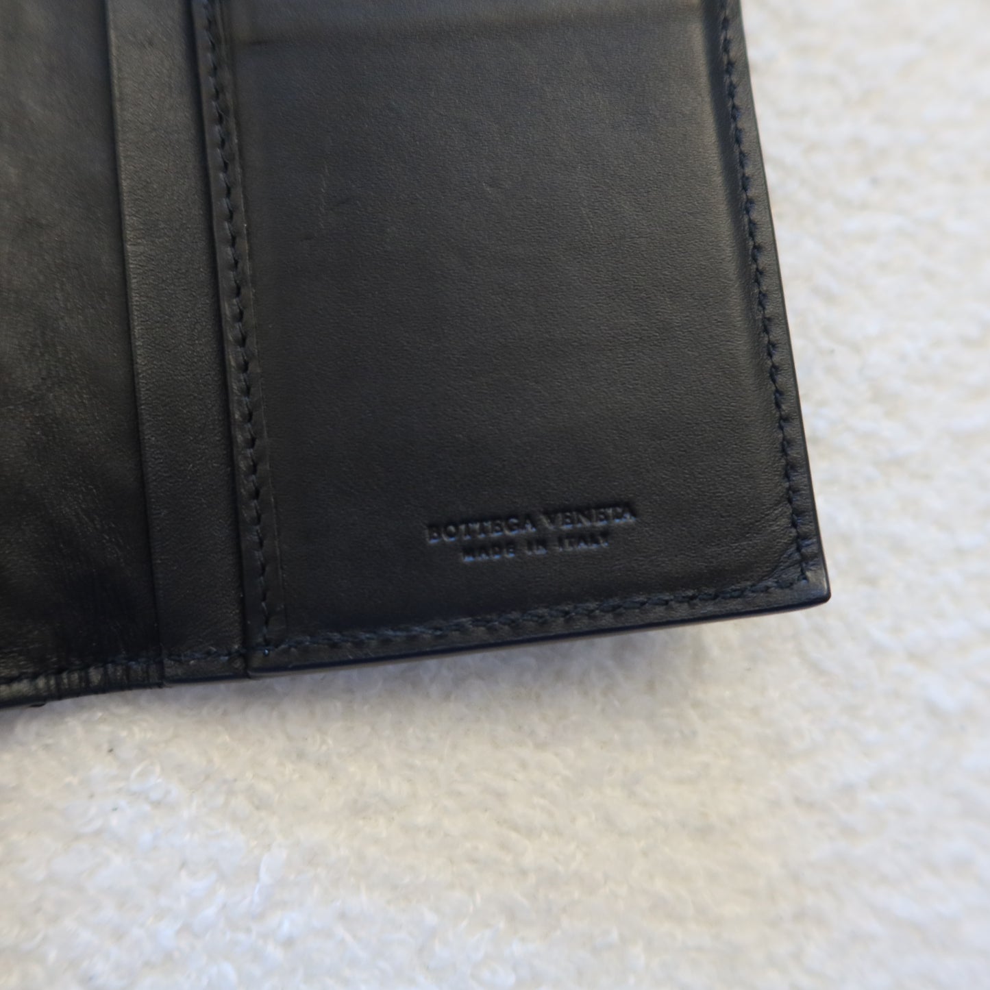 BOTTEGA VENETA Intrecciato Leather Long Wallet