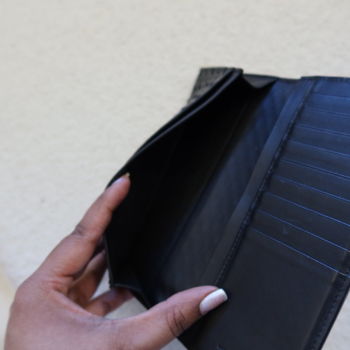 BOTTEGA VENETA Intrecciato Leather Long Wallet