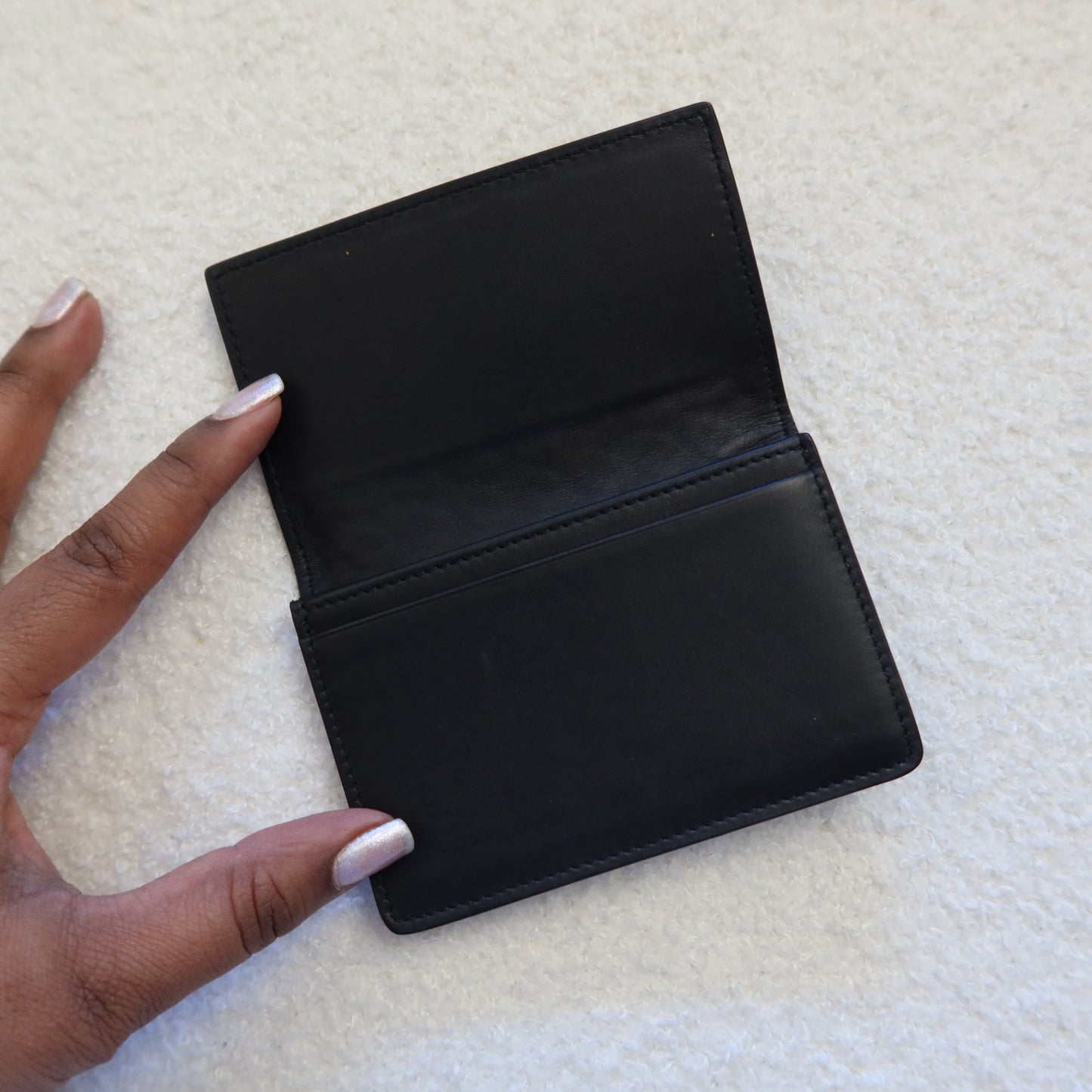 BOTTEGA VENETA Intrecciato Leather Flap Wallet