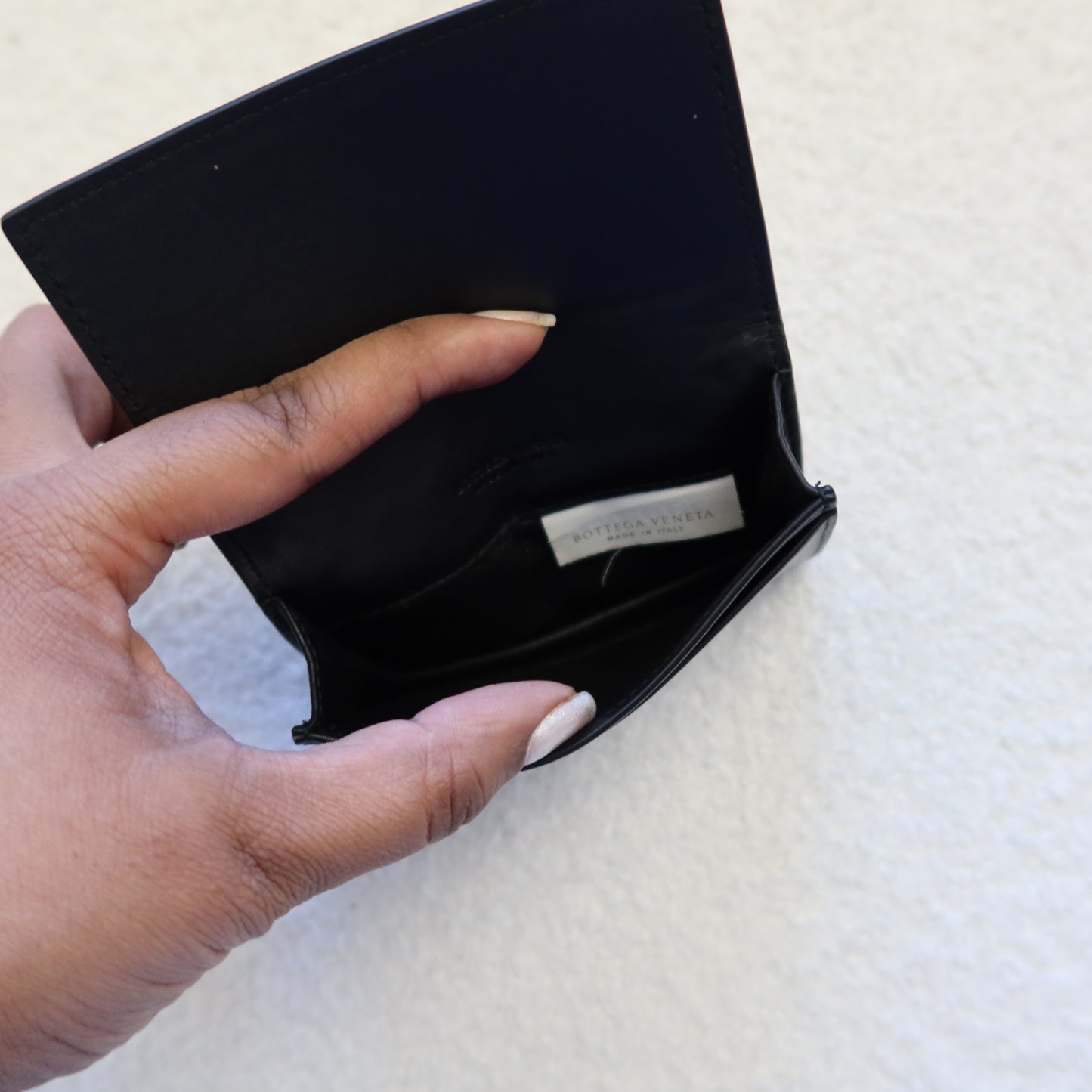 BOTTEGA VENETA Intrecciato Leather Flap Wallet