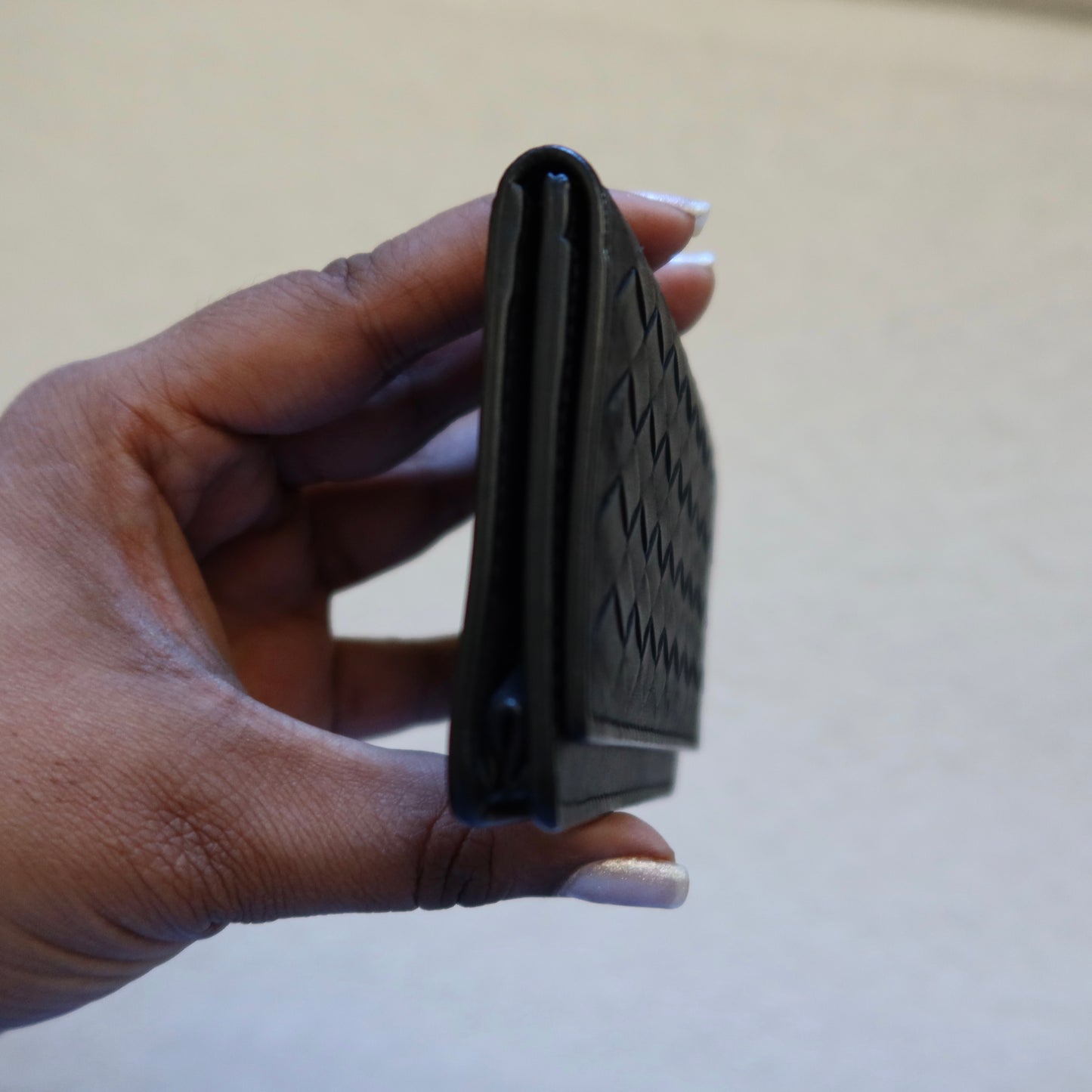 BOTTEGA VENETA Intrecciato Leather Flap Wallet