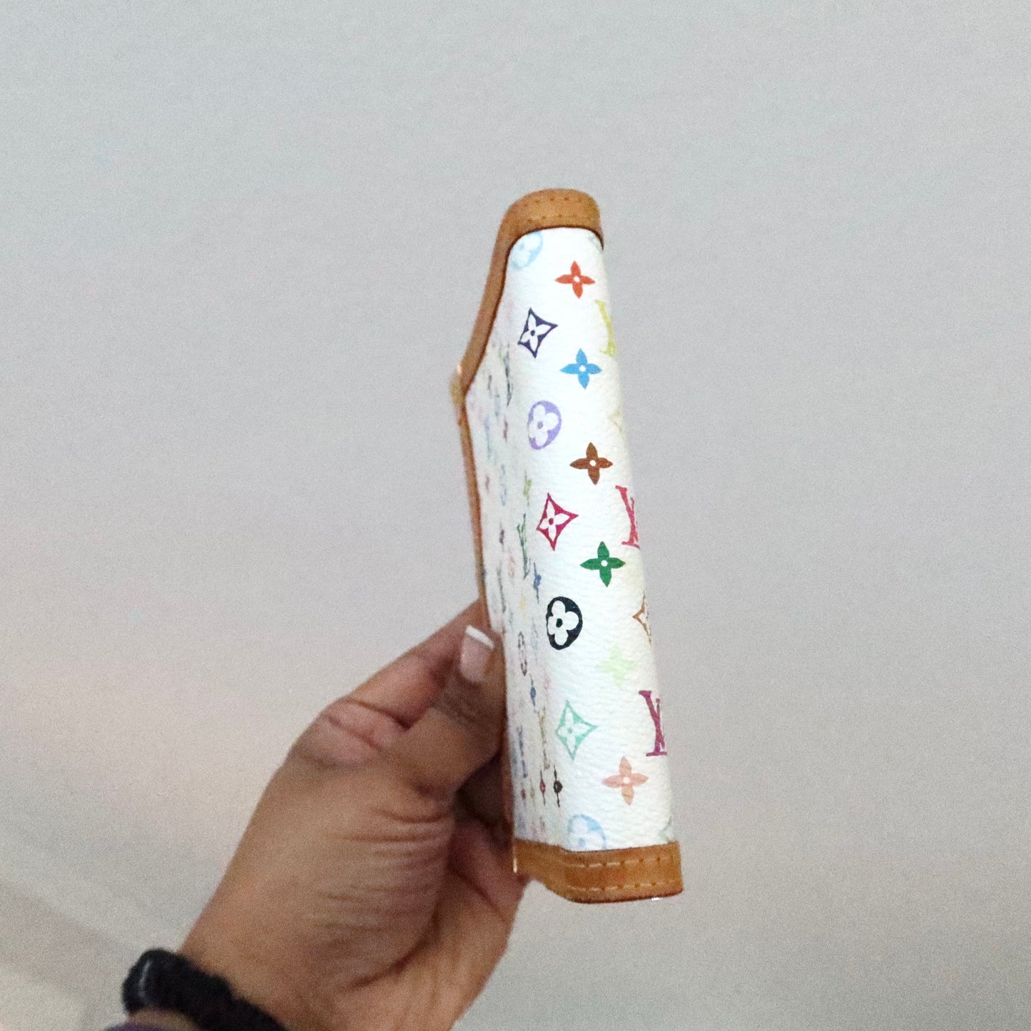 LOUIS VUITTON Murakami Multicolor White Agenda PM