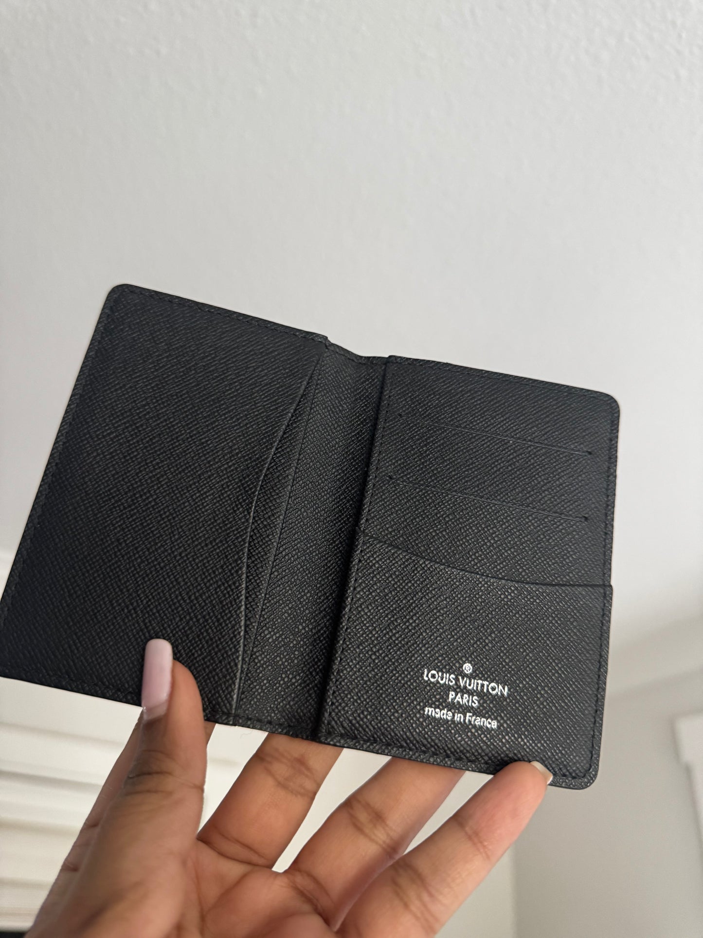 LOUIS VUITTON Damier Graphite Pocket Organizer Wallet