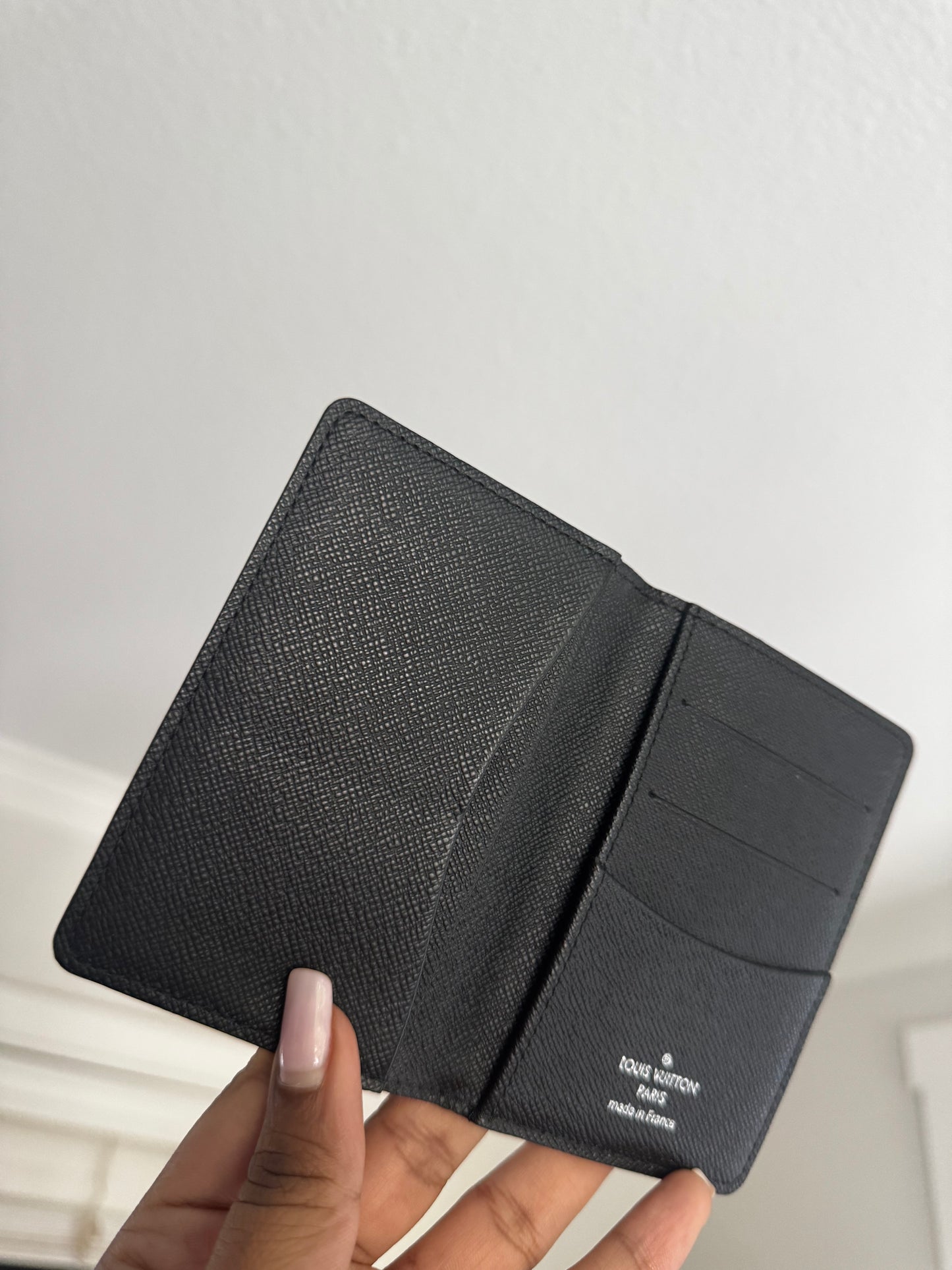 LOUIS VUITTON Damier Graphite Pocket Organizer Wallet