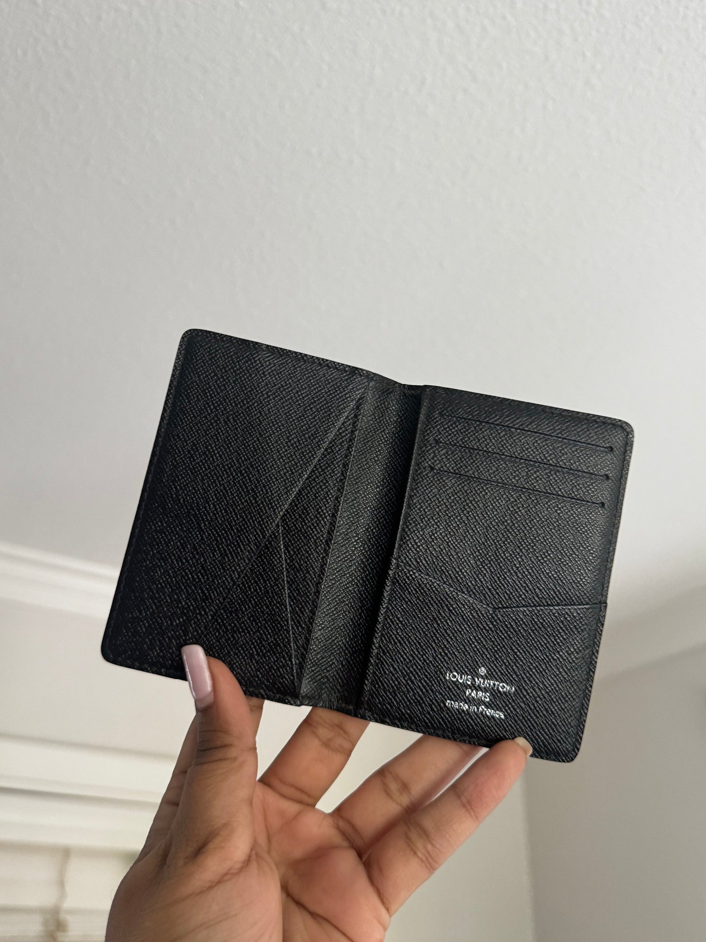 LOUIS VUITTON Damier Graphite Pocket Organizer Wallet