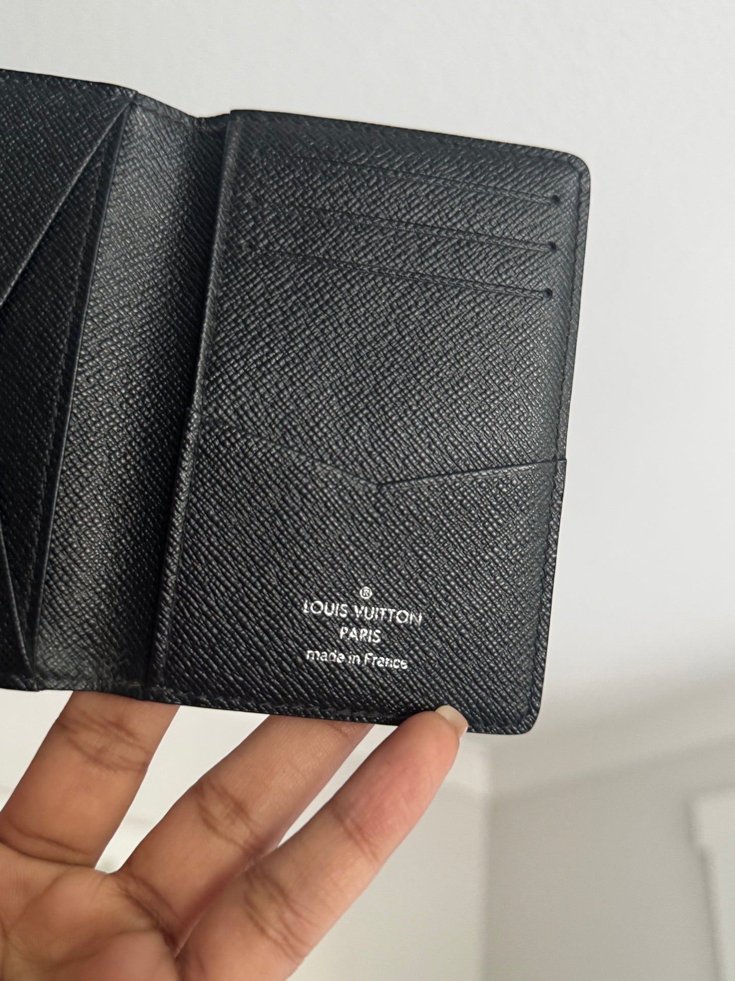 LOUIS VUITTON Damier Graphite Pocket Organizer Wallet