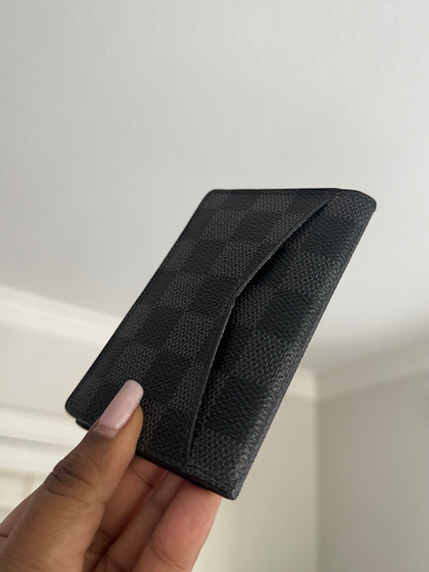 LOUIS VUITTON Damier Graphite Pocket Organizer Wallet