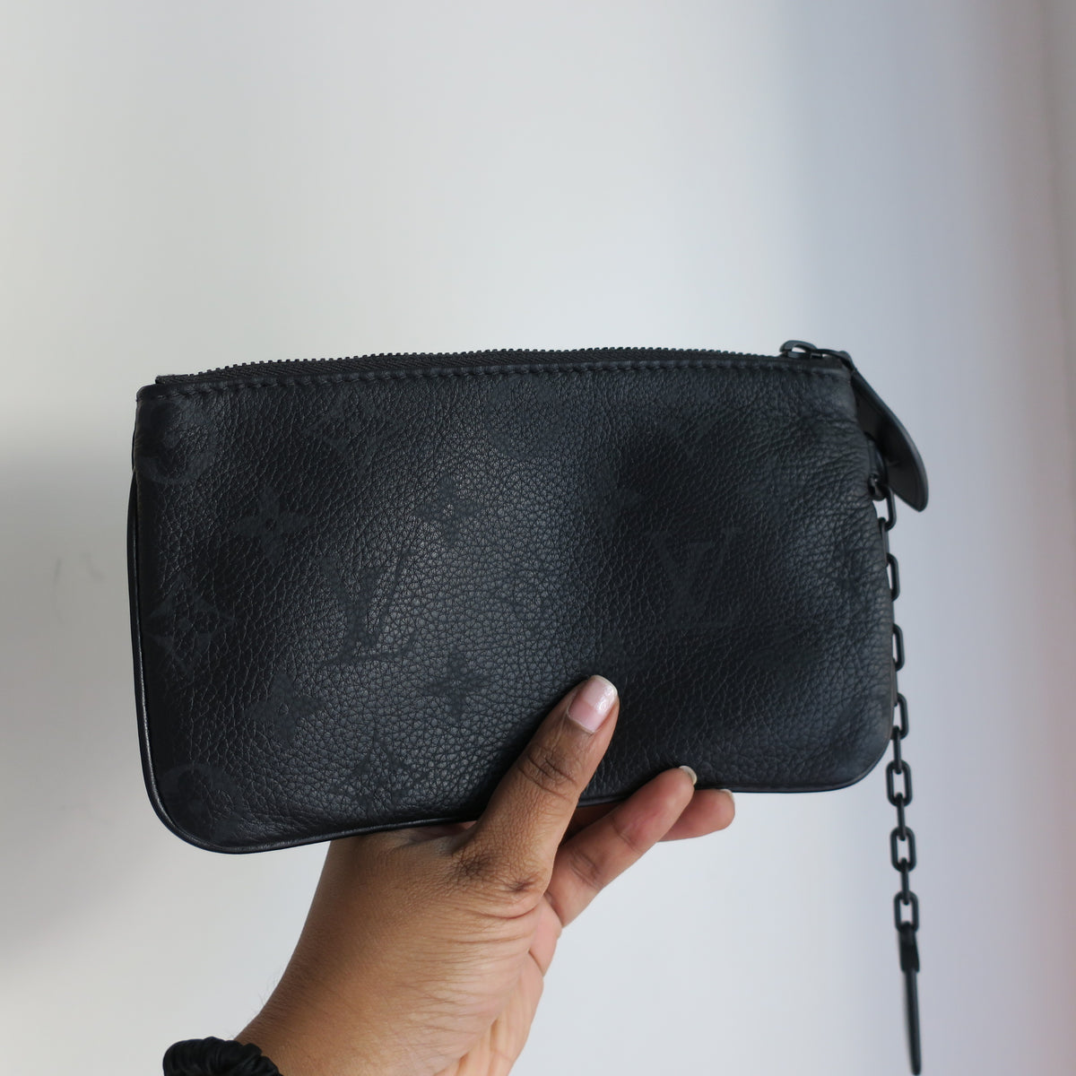 Louis Vuitton Speedy P9 Ultra Black Pochette Only