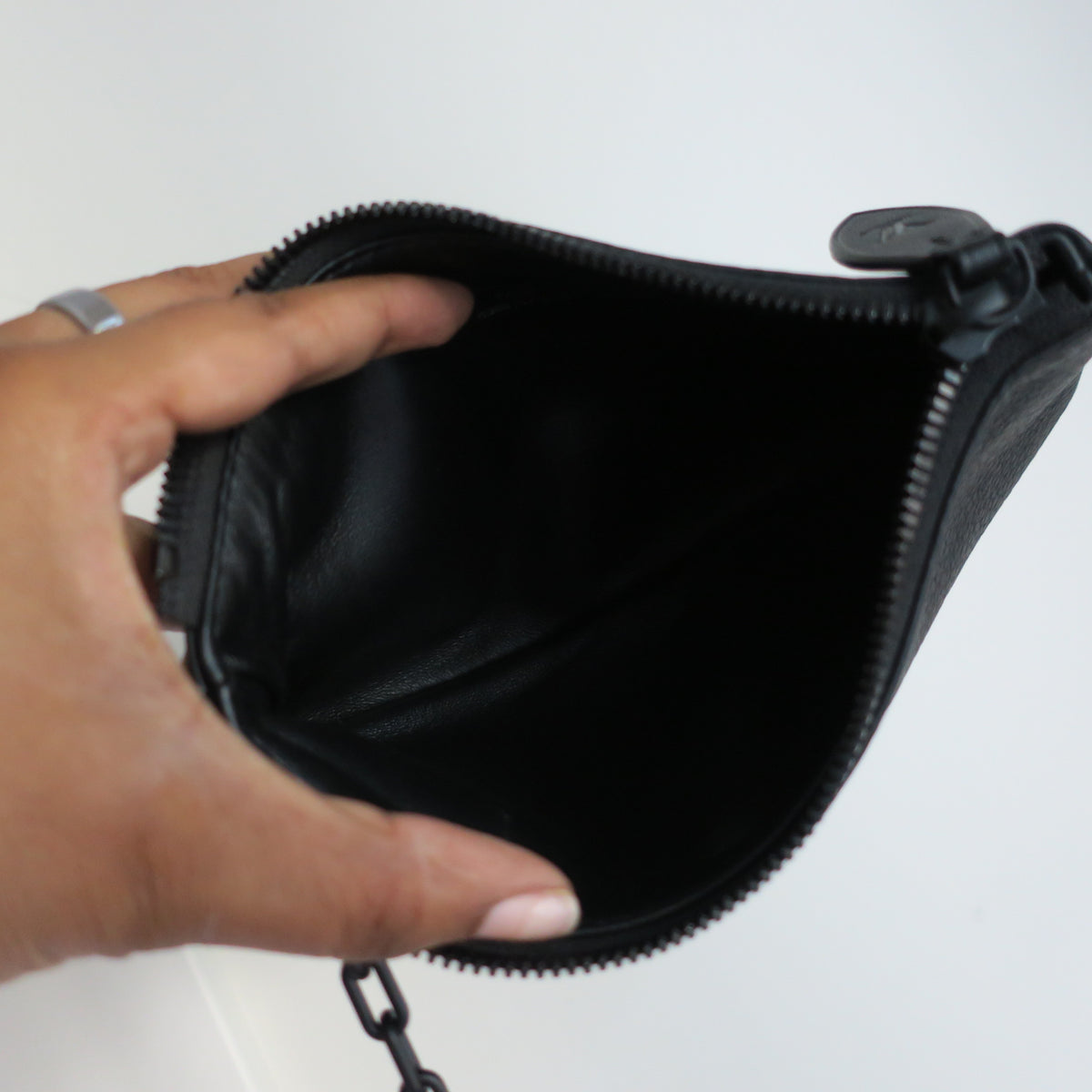 Louis Vuitton Speedy P9 Ultra Black Pochette Only