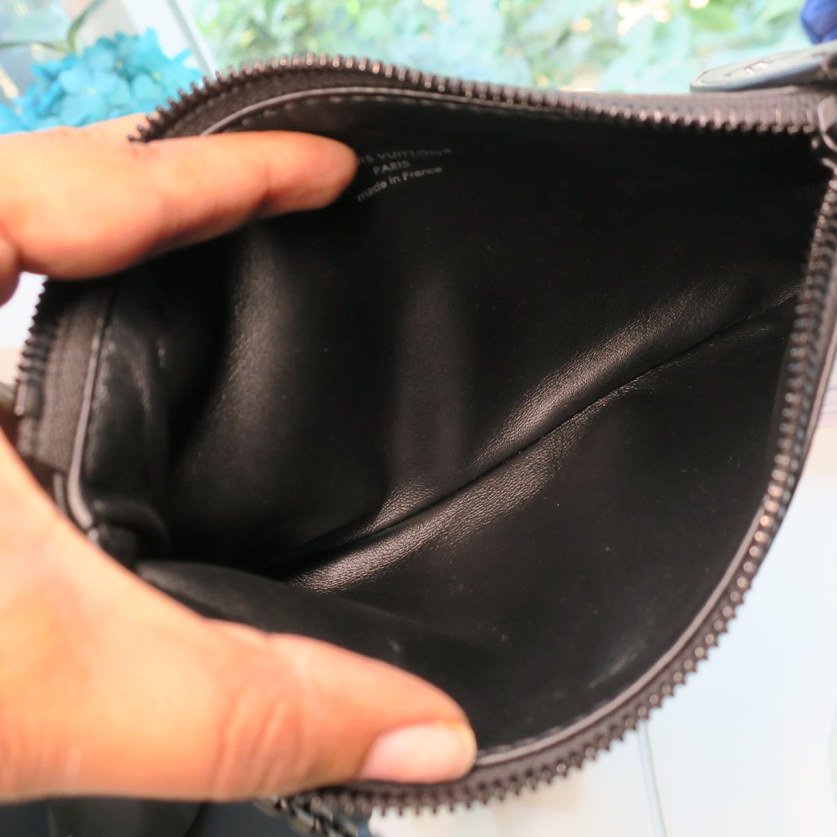 Louis Vuitton Speedy P9 Ultra Black Pochette Only