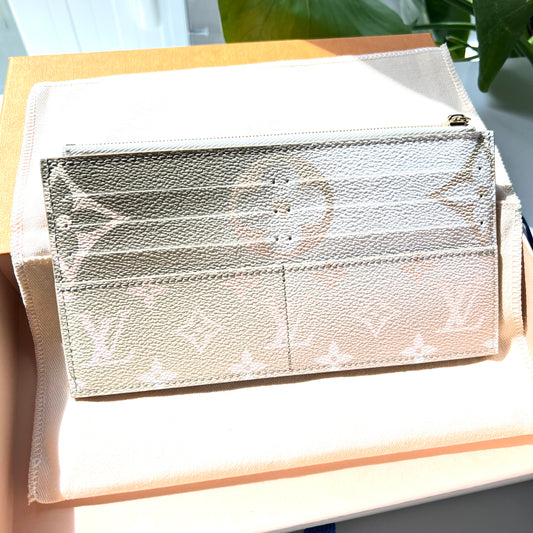 LOUIS VUITTON Slim Purse Wallet Sunrise Pastel