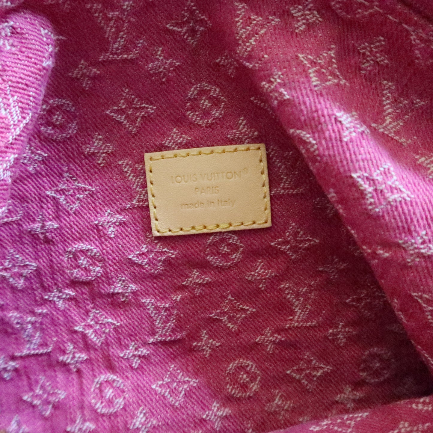 LOUIS VUITTON Fuschia Pink Baggy (new version)