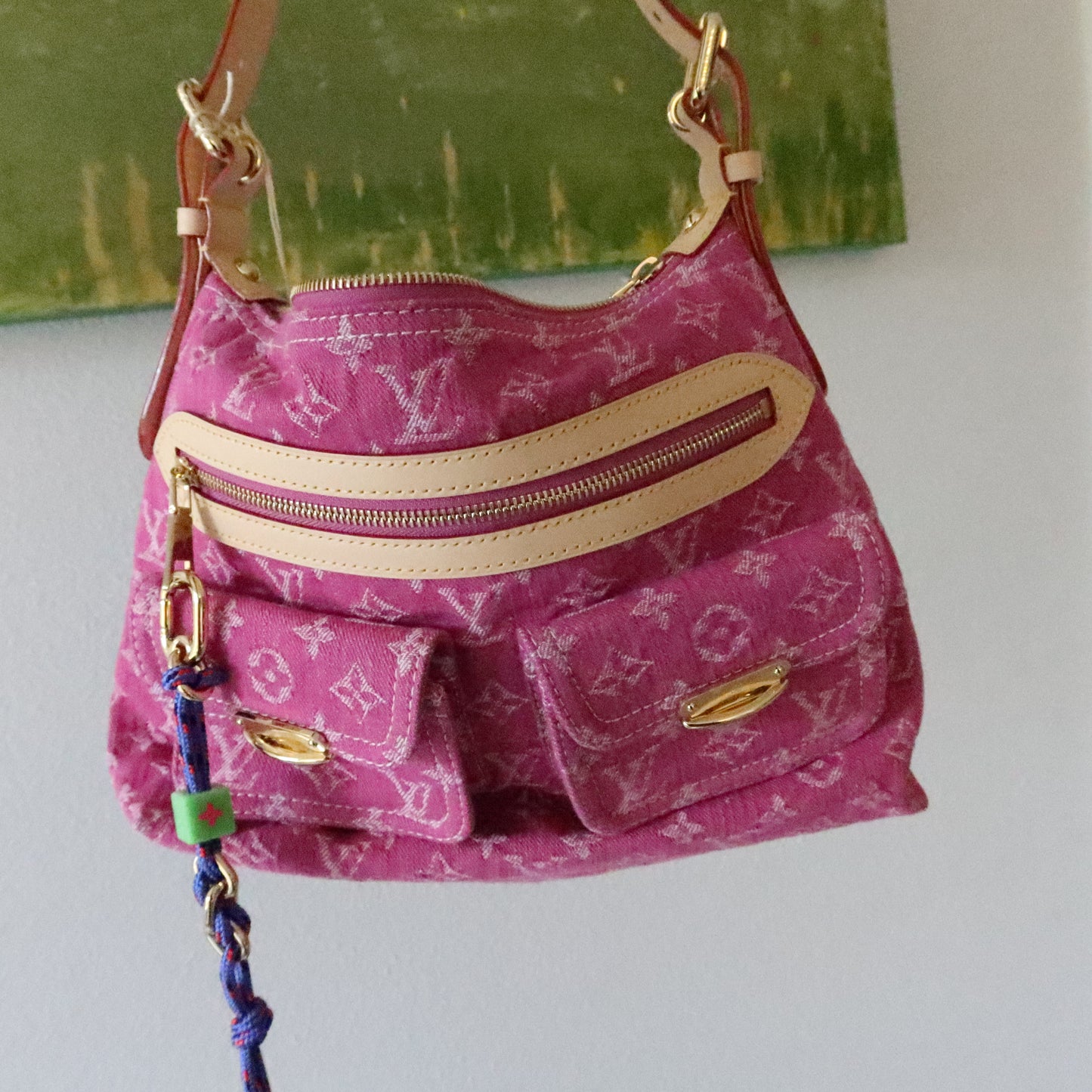 LOUIS VUITTON Fuschia Pink Baggy (new version)