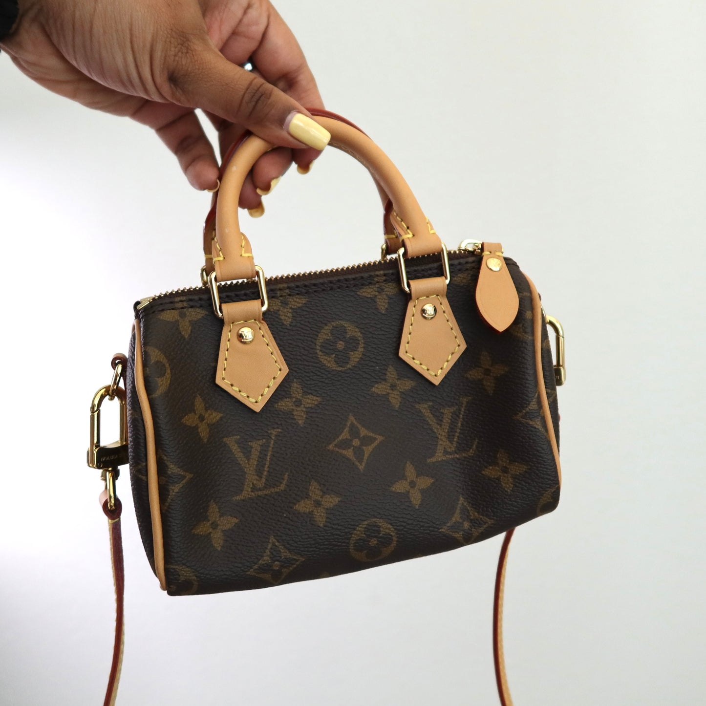 LOUIS VUITTON Monogram Nano Speedy