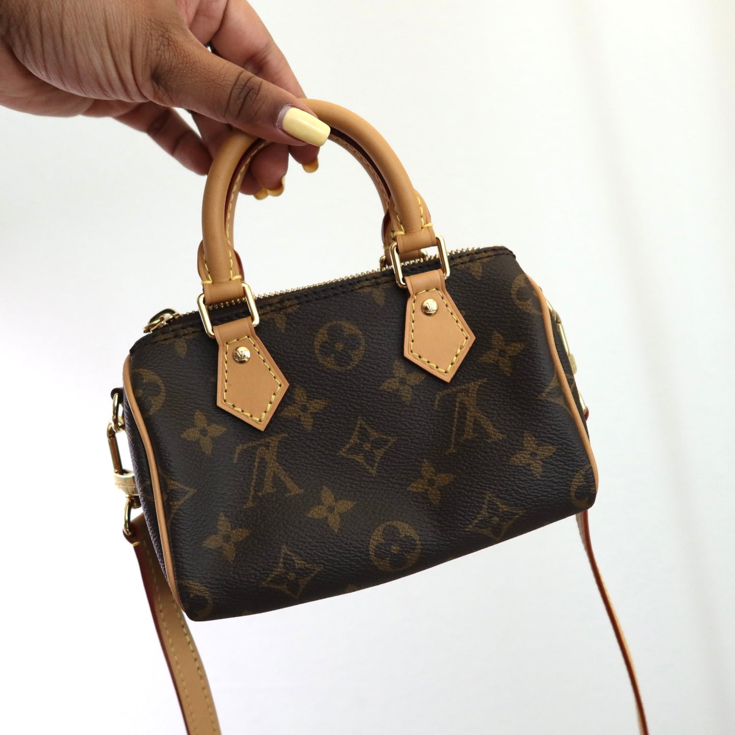 LOUIS VUITTON Monogram Nano Speedy