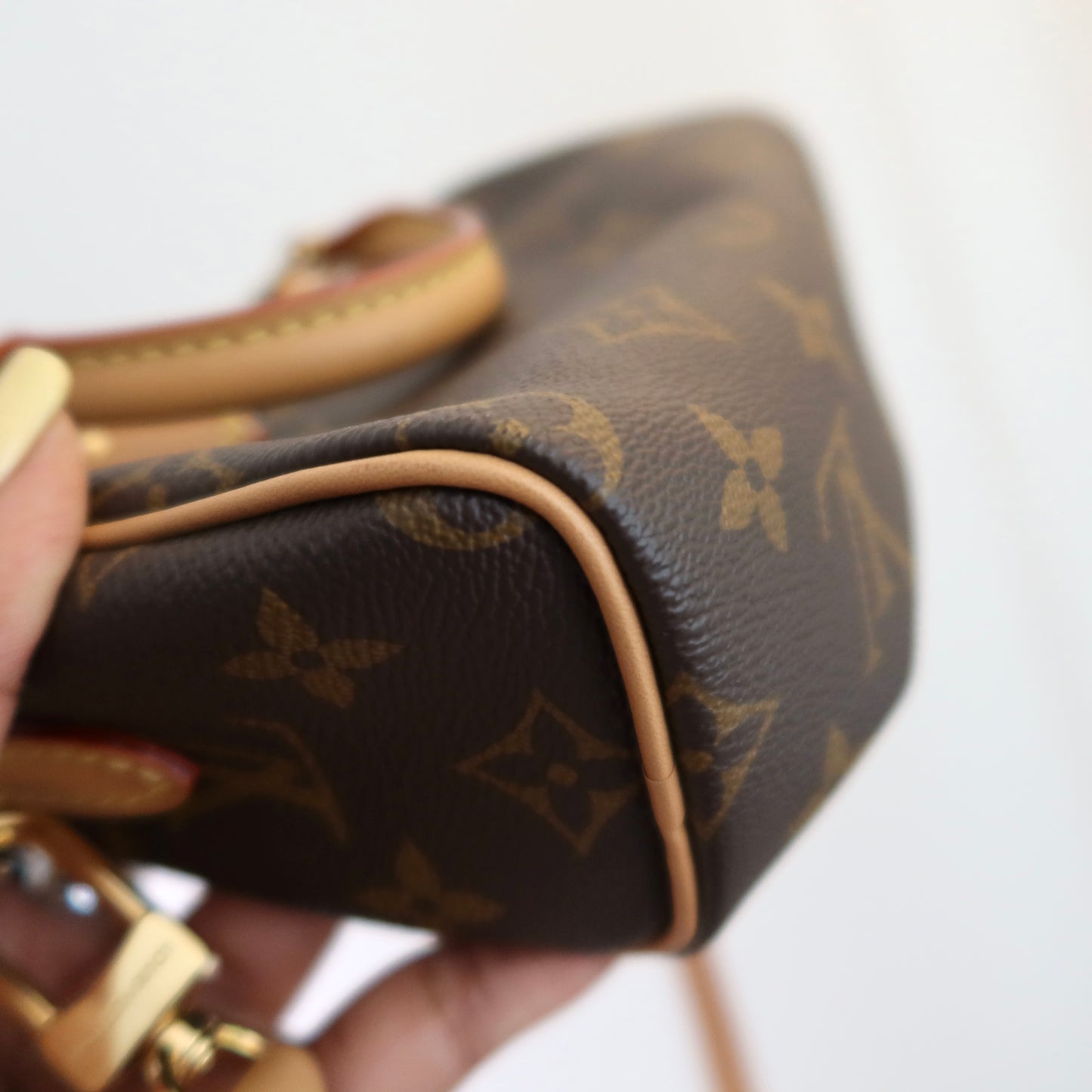 LOUIS VUITTON Monogram Nano Speedy
