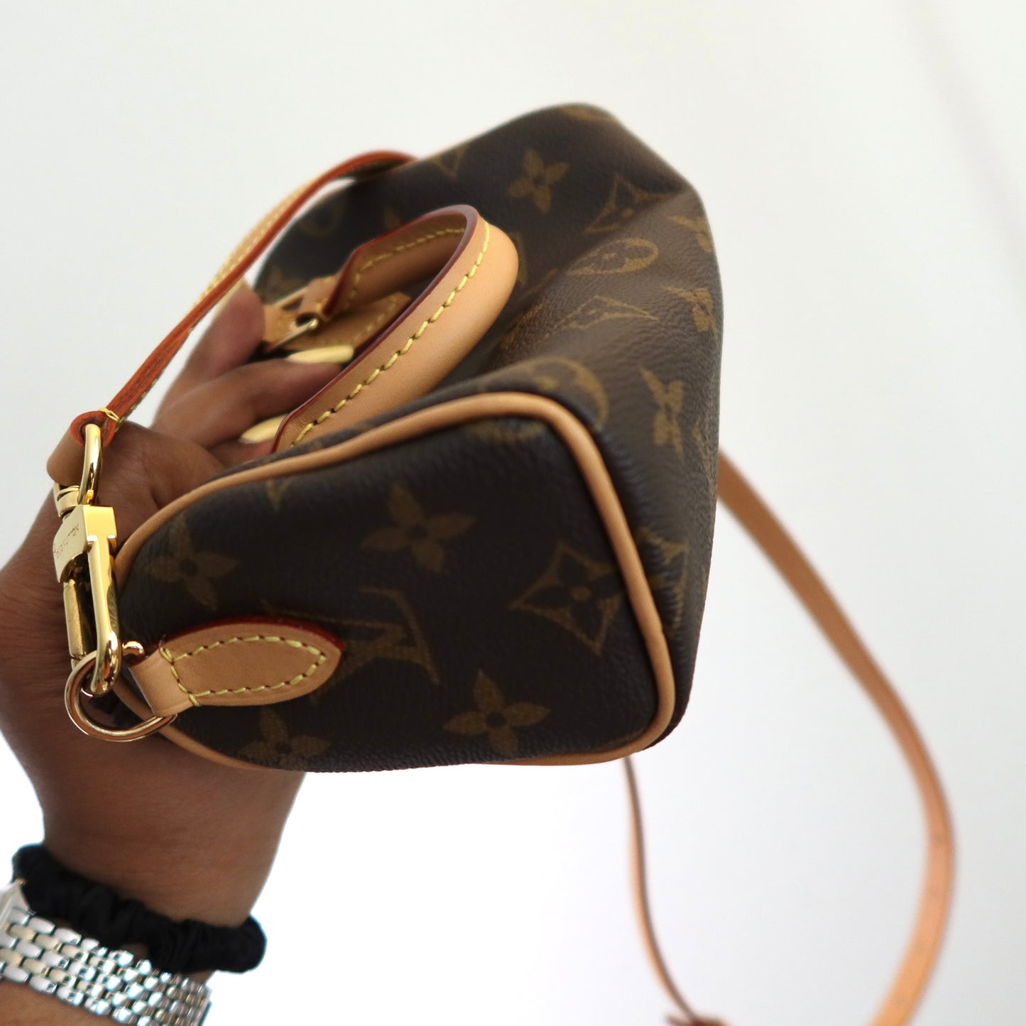 LOUIS VUITTON Monogram Nano Speedy