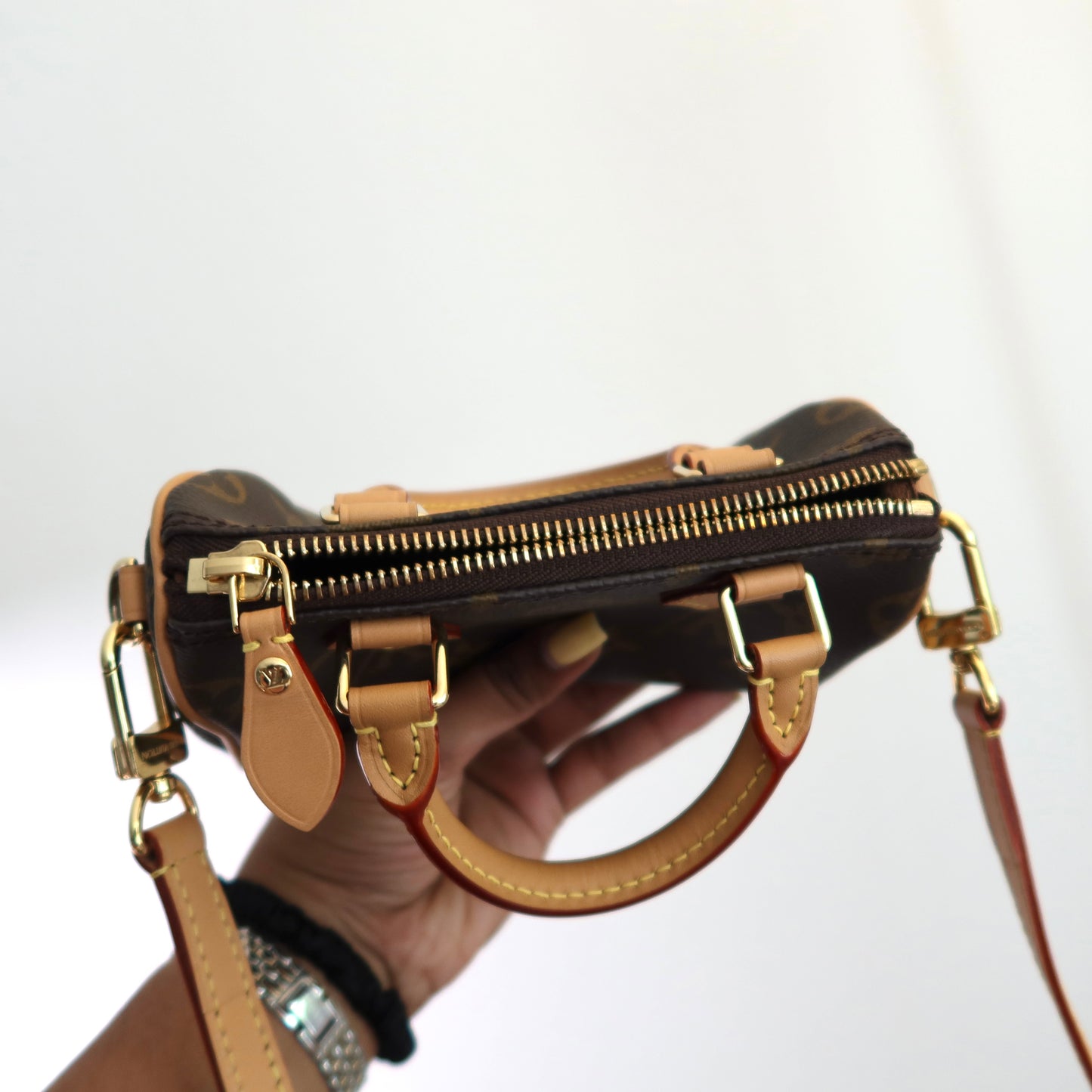 LOUIS VUITTON Monogram Nano Speedy