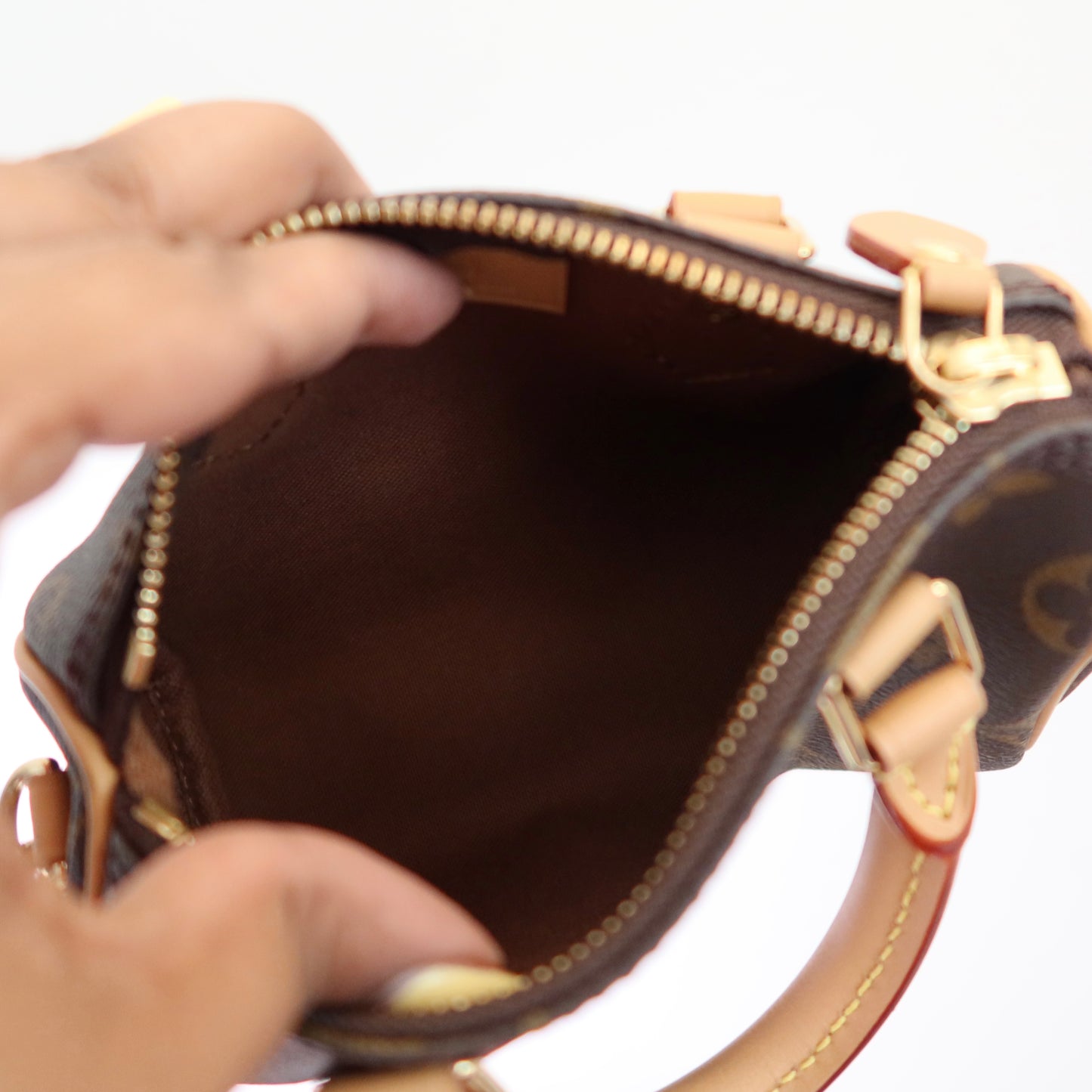 LOUIS VUITTON Monogram Nano Speedy