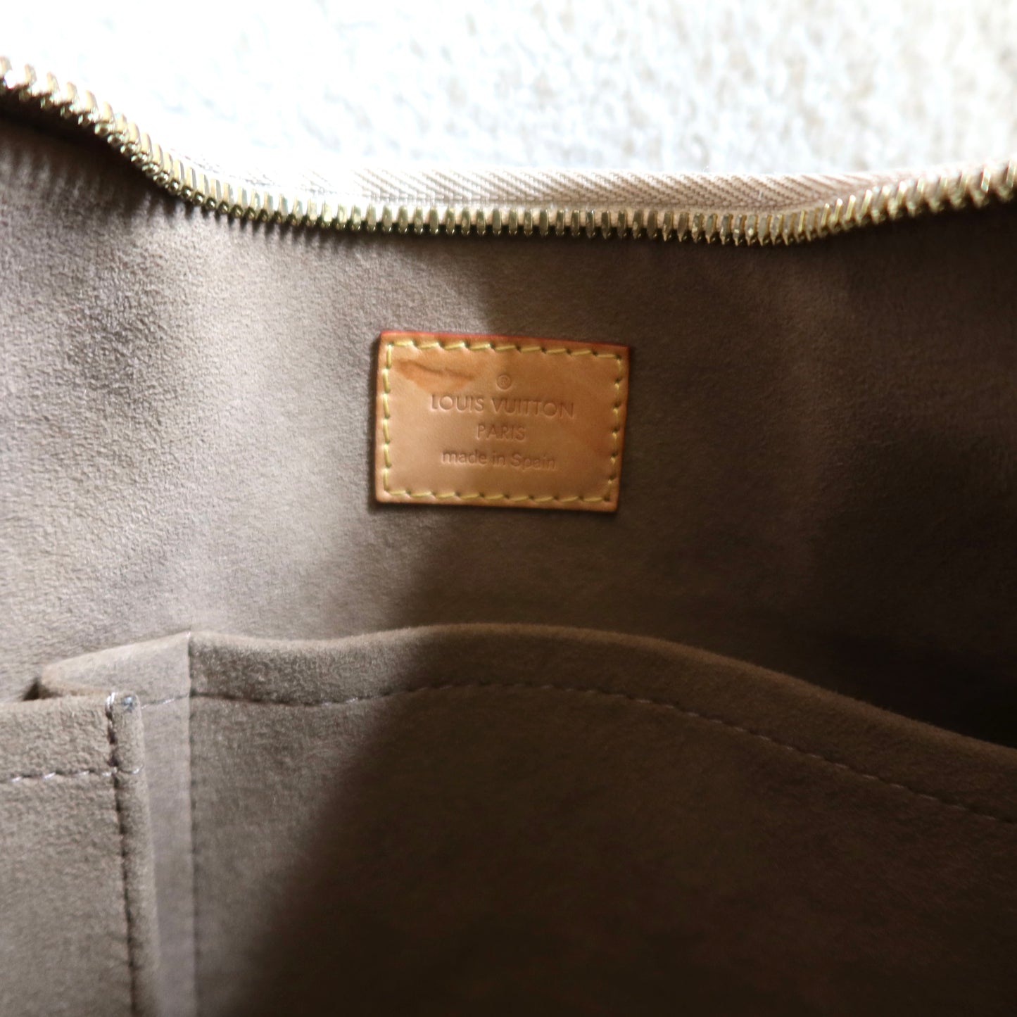 LOUIS VUITTON Black Multicolor Monogram Greta Shoulder Bag
