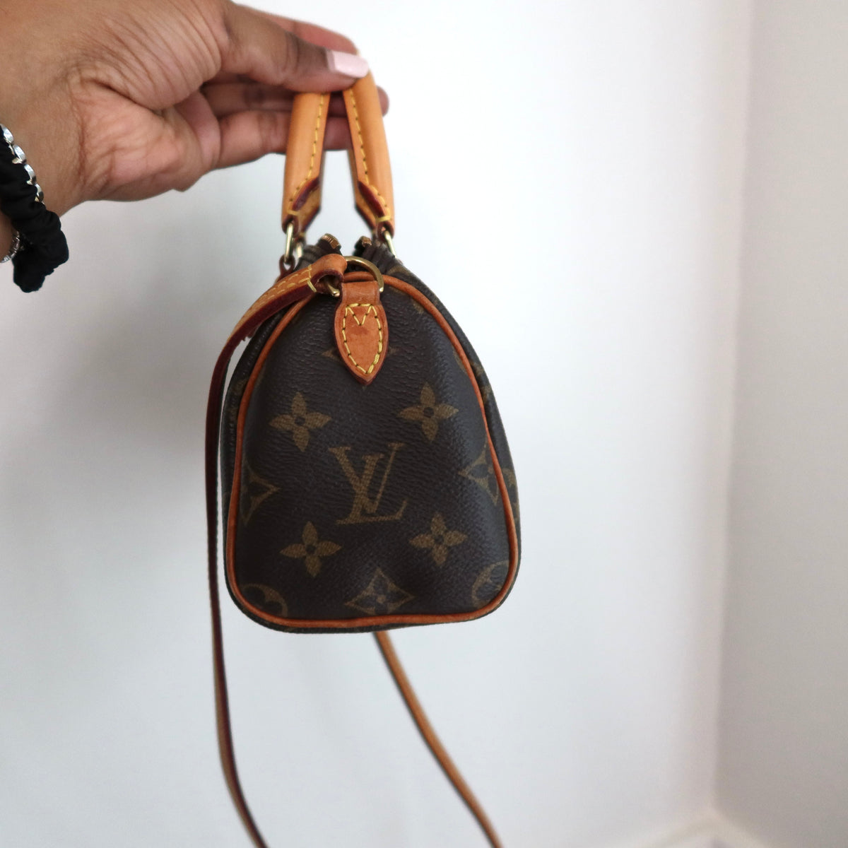 LOUIS VUITTON Monogram Nano Speedy OLD VERSION