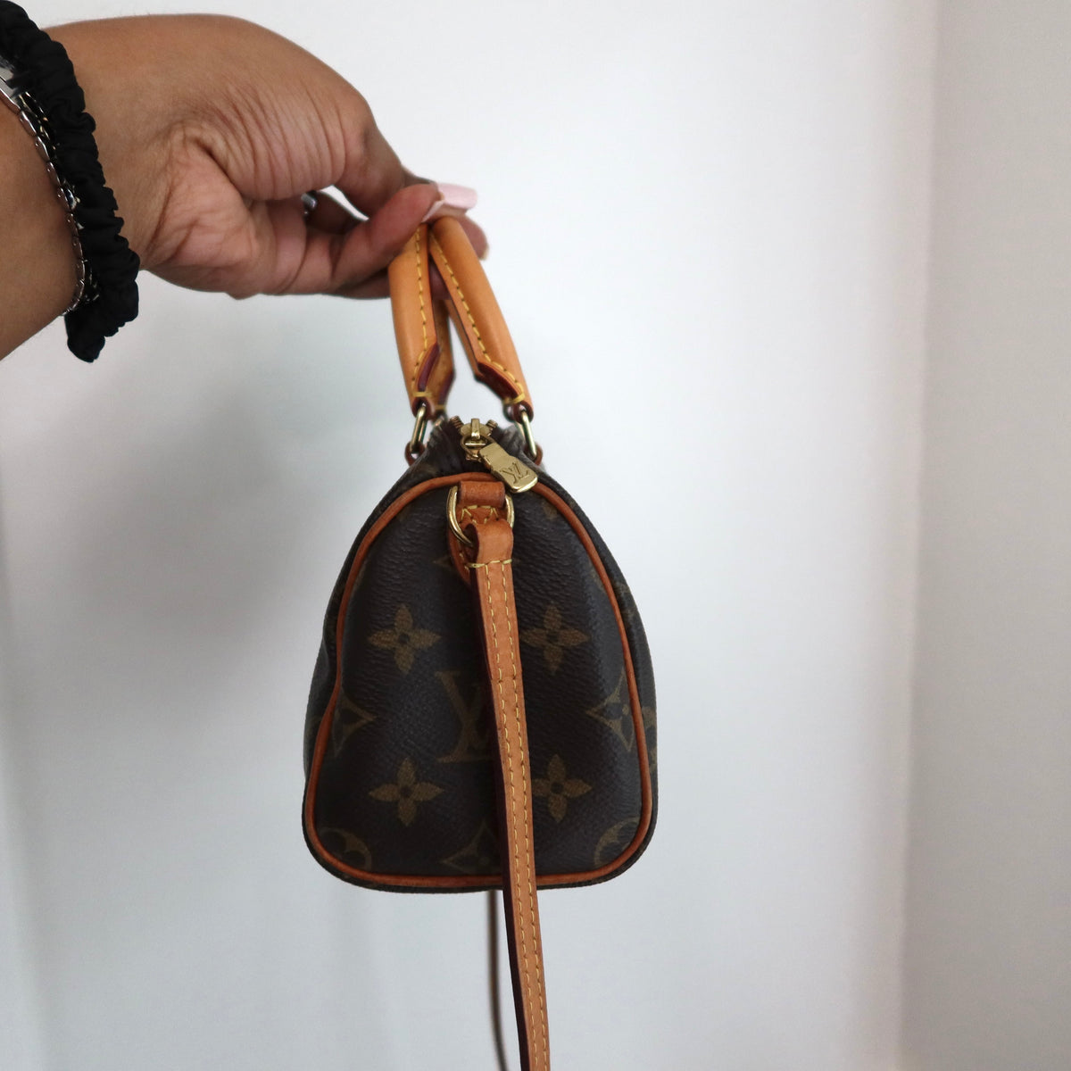 LOUIS VUITTON Monogram Nano Speedy OLD VERSION
