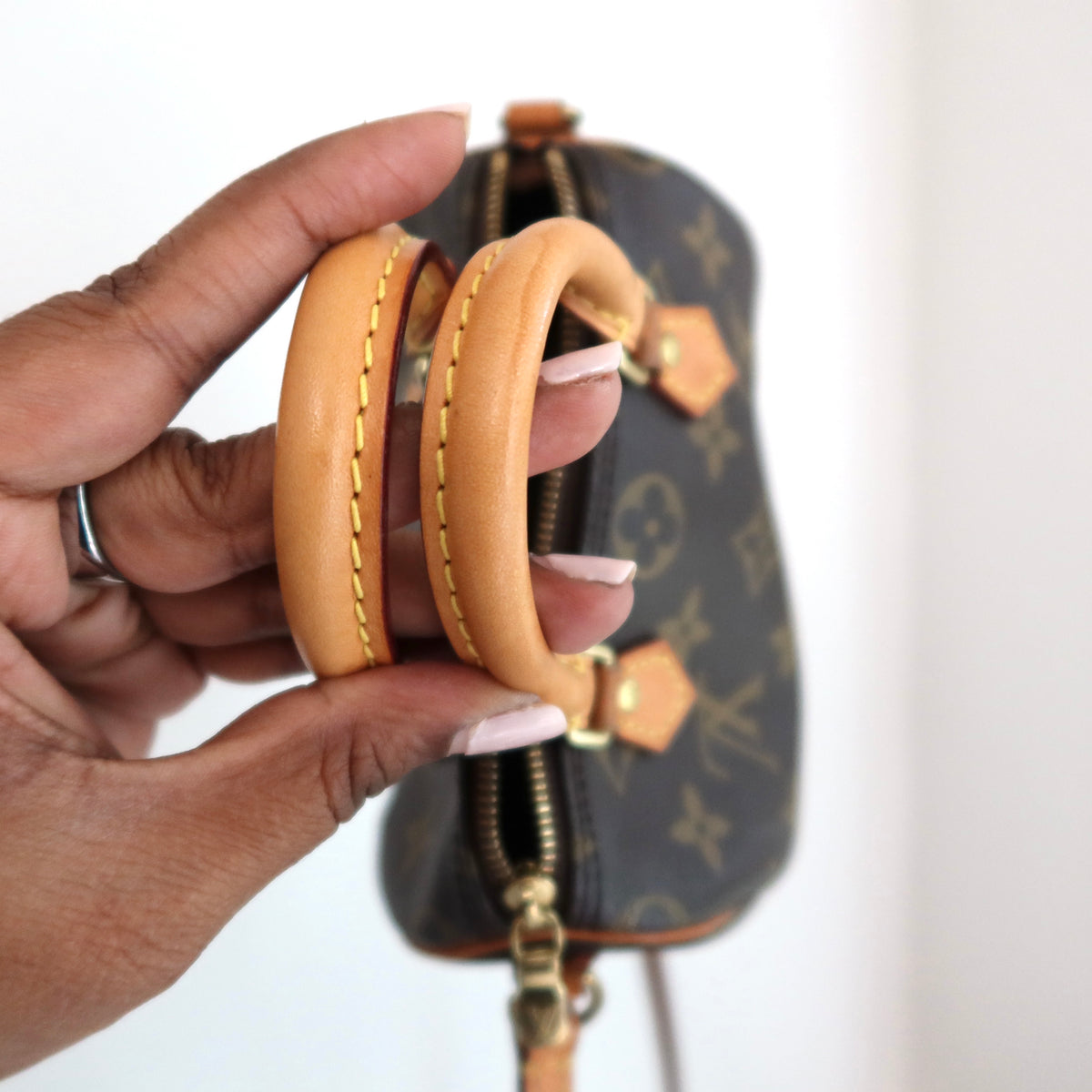 LOUIS VUITTON Monogram Nano Speedy OLD VERSION