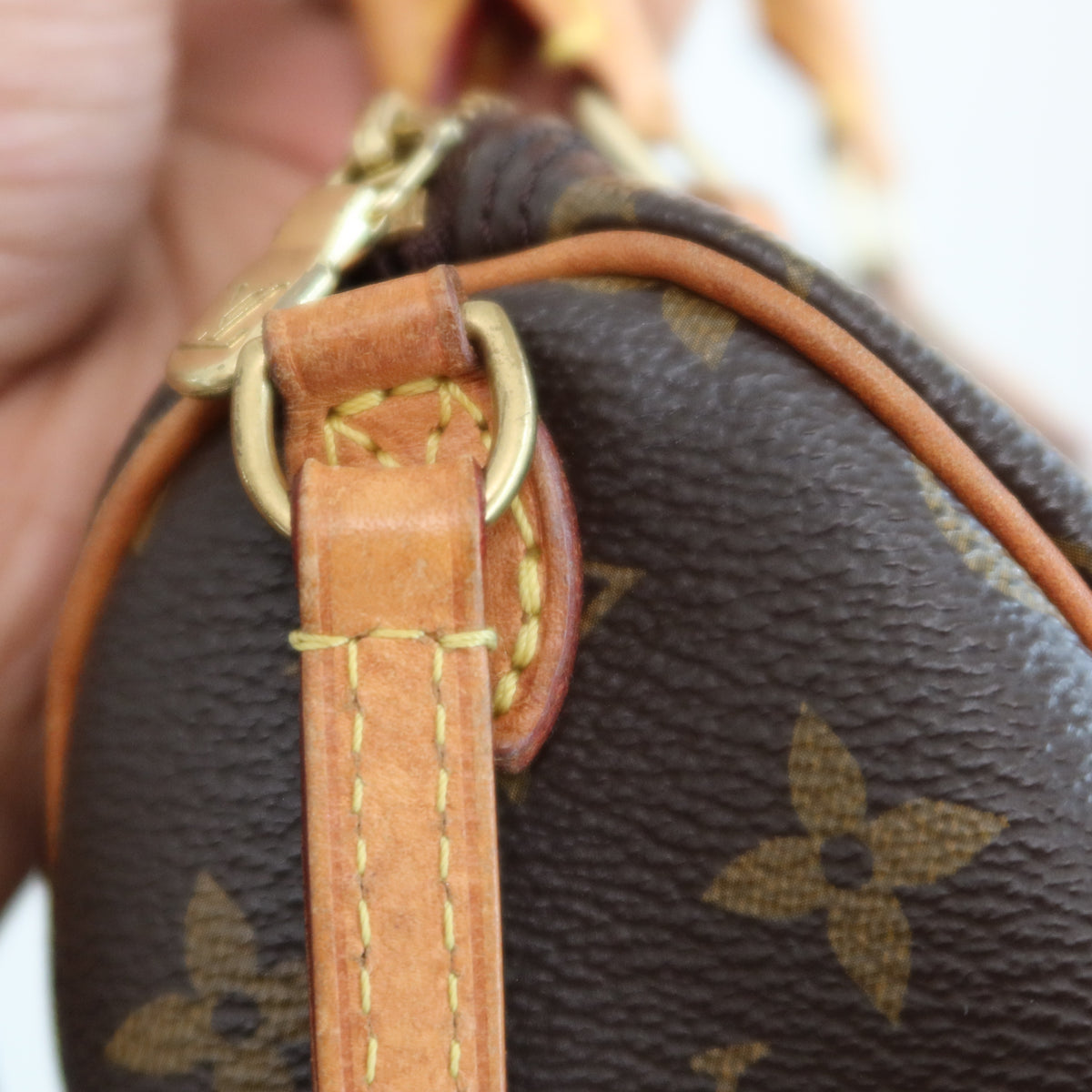 LOUIS VUITTON Monogram Nano Speedy OLD VERSION