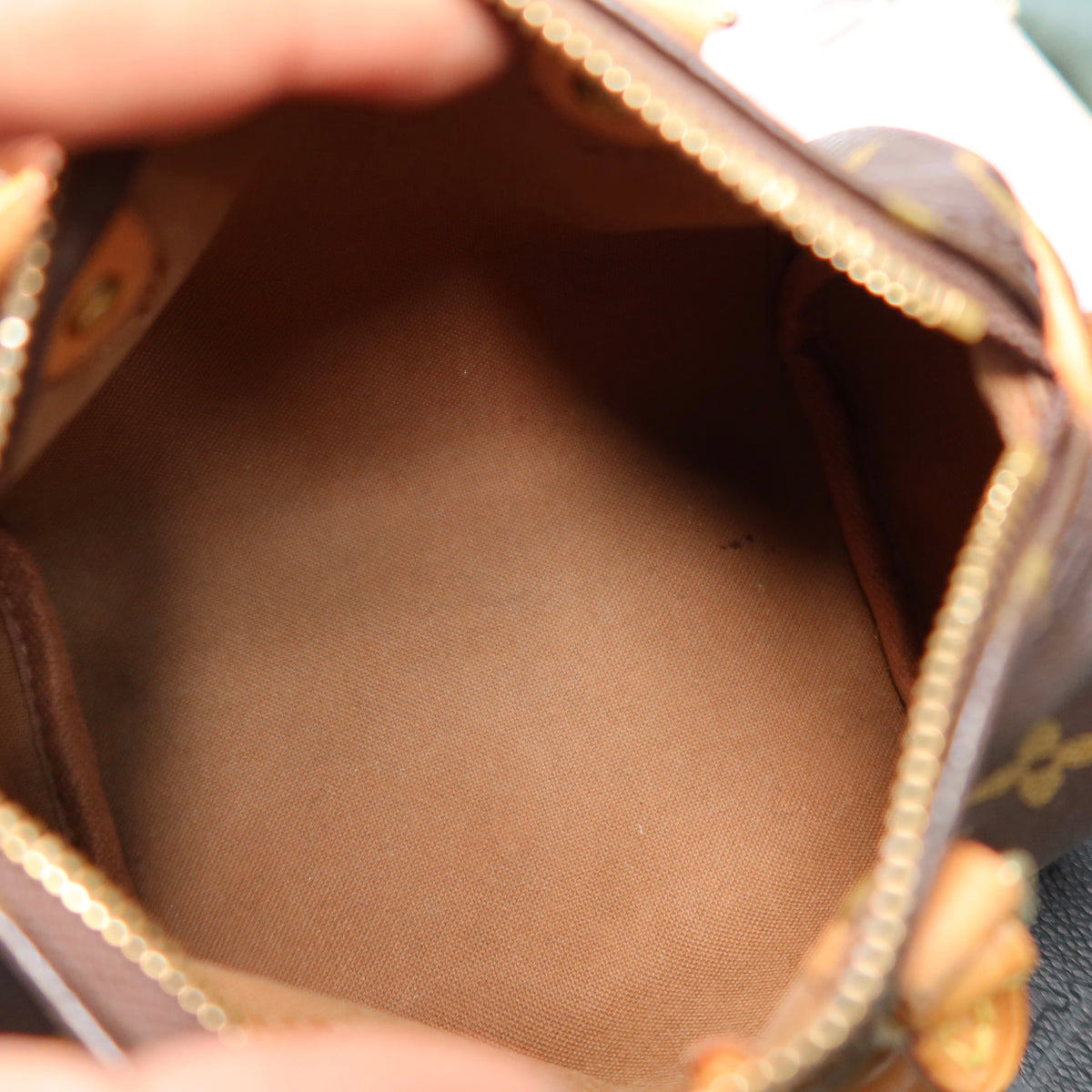LOUIS VUITTON Monogram Nano Speedy OLD VERSION