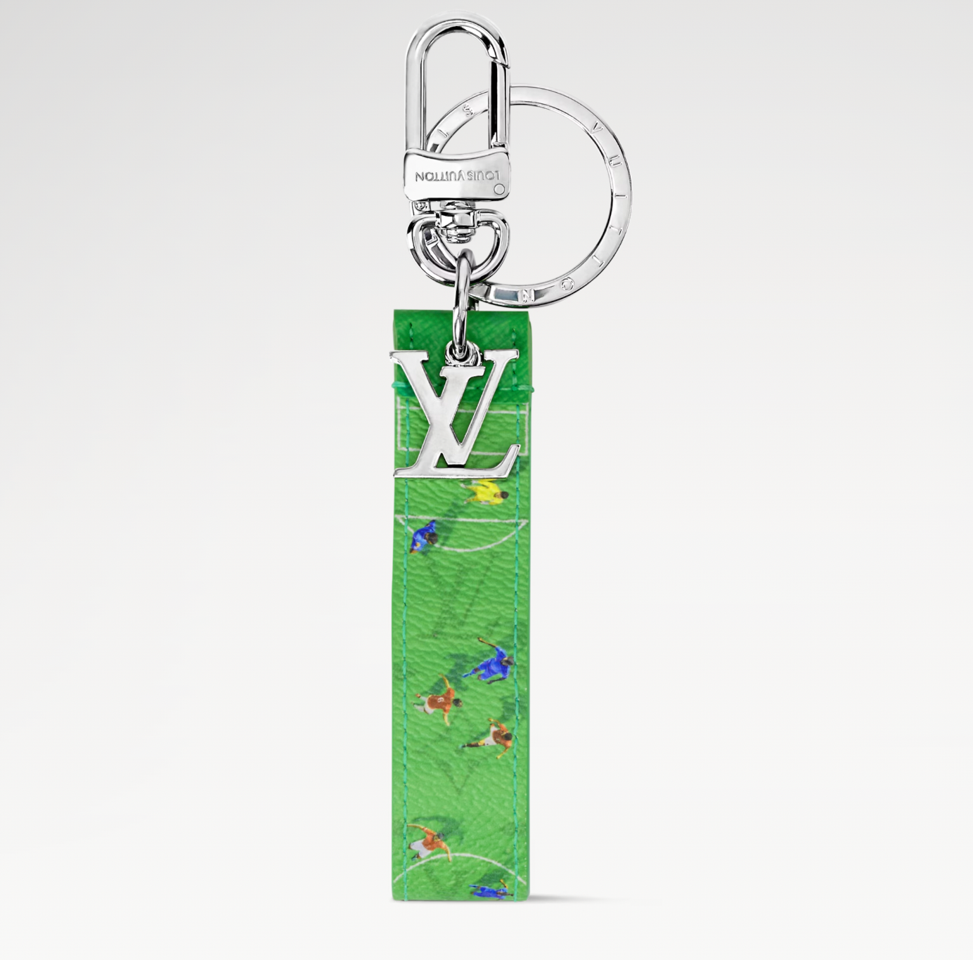 LOUIS VUITTON Dragonne Sport Soccer Key Ring Holder